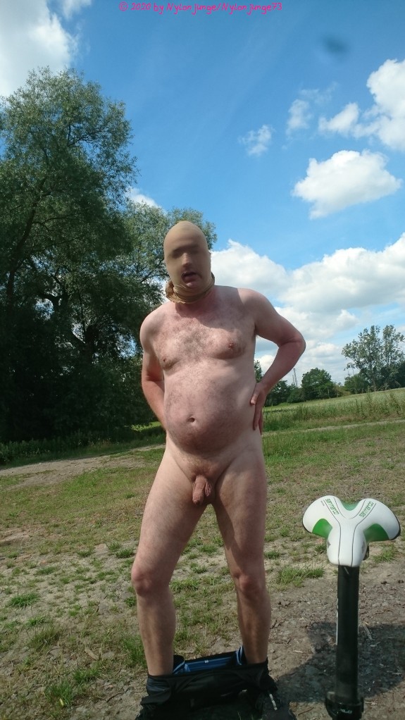 NylonFace macht FKK ** Radtour 2020 **