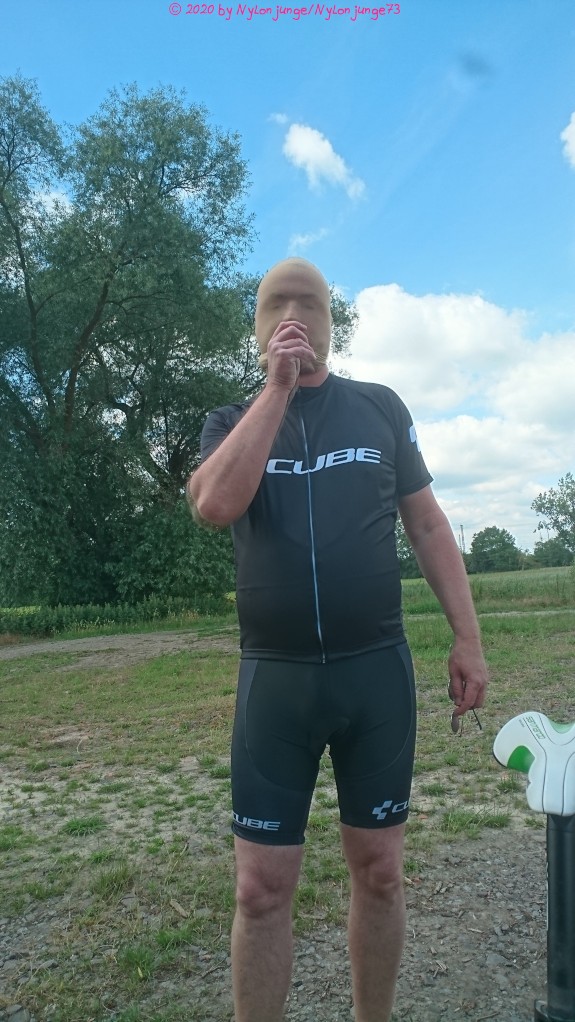 NylonFace macht FKK ** Radtour 2020 **