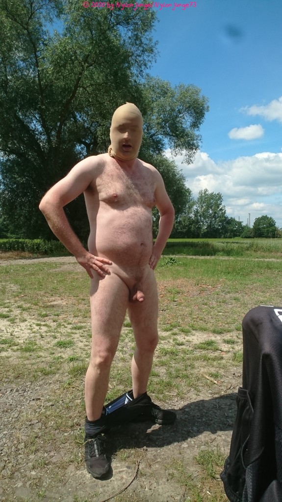 NylonFace macht FKK ** Radtour 2020 **