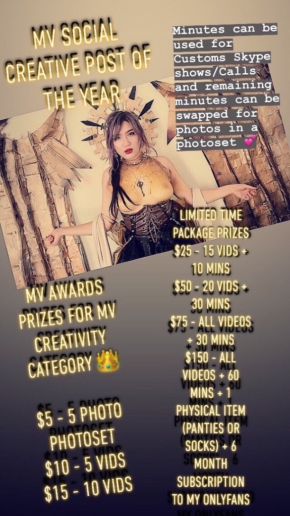 Mv community awards go vote4me 