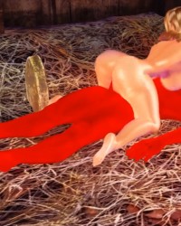 Lory fucking hard in the forest with Zozo photo