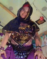 Arabic goddess Bellydancing photos photo