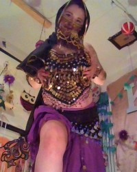 Arabic goddess Bellydancing photos photo
