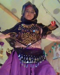 Arabic goddess Bellydancing photos photo