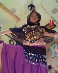 Arabic goddess Bellydancing photos photo