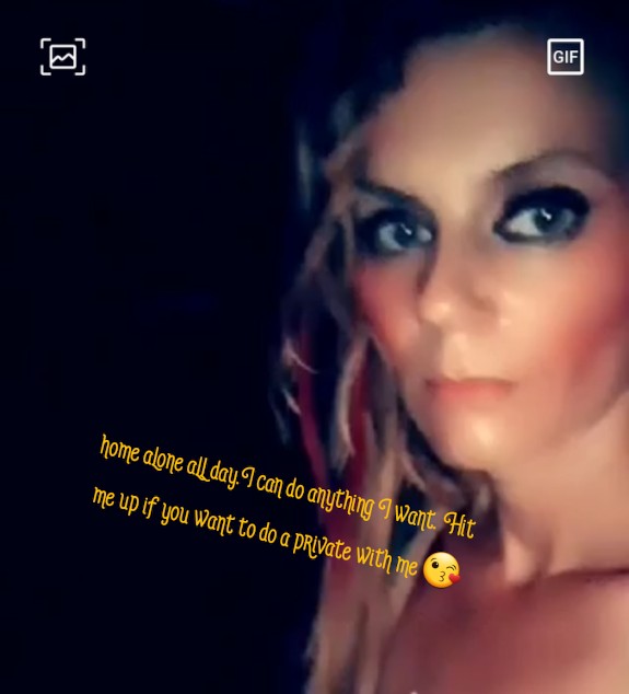 Home alone and I want to be a dirty bitch photo