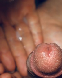 Cum in hands photo