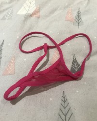 THONG TRY ON (OF @miss-honey-bunny) photo