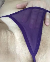 THONG TRY ON (OF @miss-honey-bunny) photo