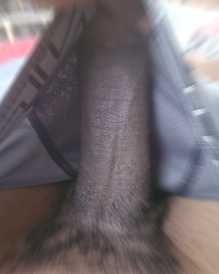 My cock and bum photo