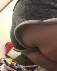 My fat white ass waiting for your cock photo
