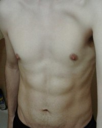 In the bathroom photo