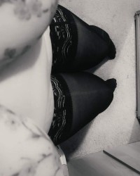 Classy Lingerie Shoot In B&W photo