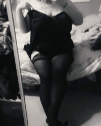 Classy Lingerie Shoot In B&W photo