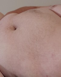 Chubby bear laid back photo