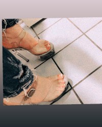 pretty chubby feet for fetish work photo