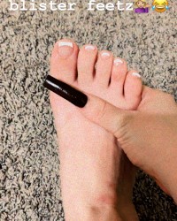 pretty chubby feet for fetish work photo