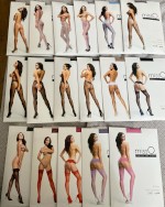 My new collection of stockings and pantyhose