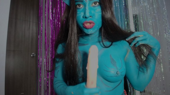 new video avatar style with haloween photo