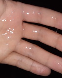 Cumshots on hands/ showing a little D photo