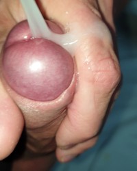 Cumming mushroom cock photo