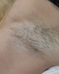BEHIND THE MASK ... HAIRY PUSSY photo