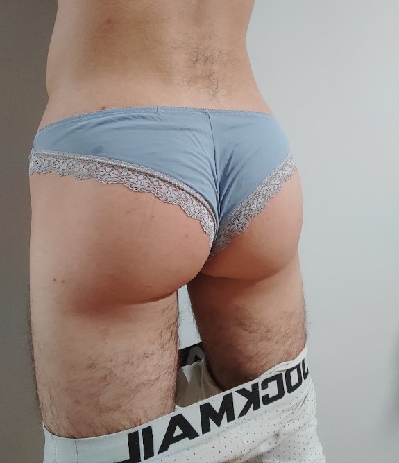 In my sister's panties