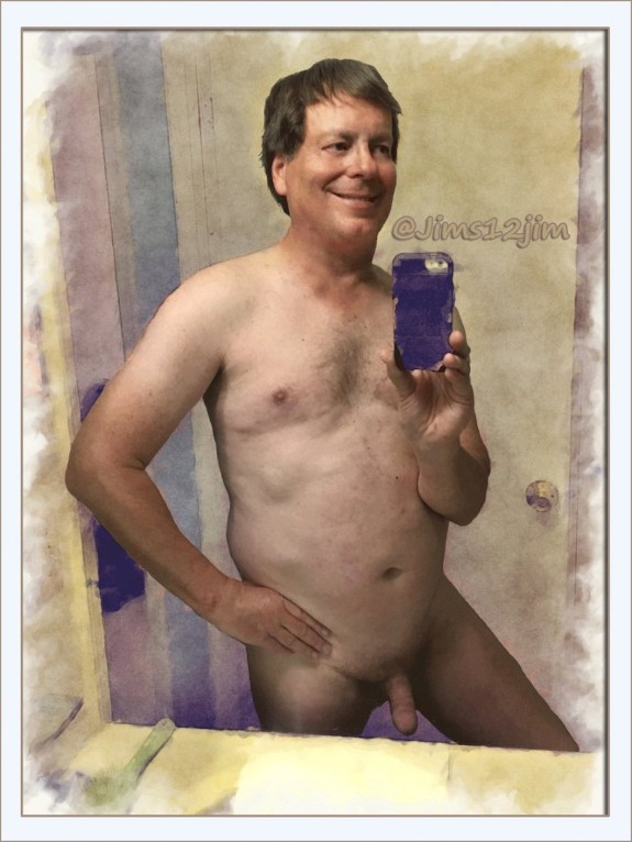 @Jims12jim He's a proud nudist& Aspiring Centerfolds model! Feast your eyes photo