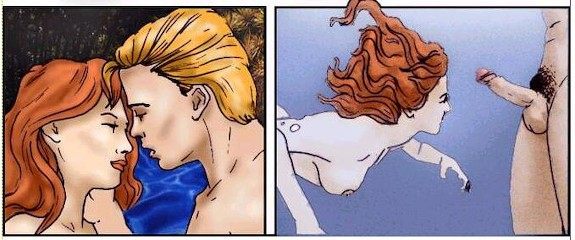 beach waterfall hot spring