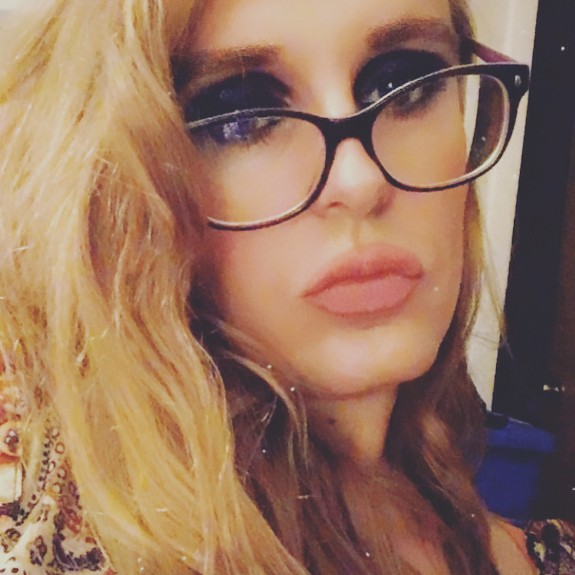 Sexy Librarian Trans woman Jamie Duran