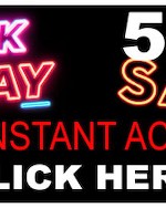 Black Friday 50% Sale