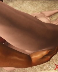 Young blonde fucking with a monk in the church photo