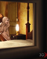 Young blonde fucking with a monk in the church photo