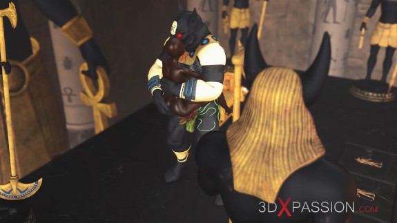 Anubis - the lord of the underworld