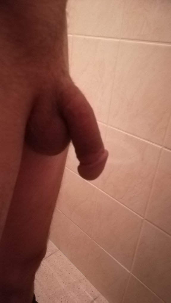 My horny circumcised cock