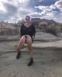 Allowed clothing with people around photo