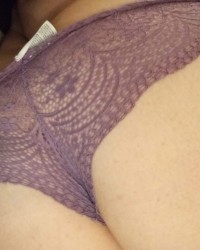Butt Purple Undies photo