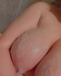 Soapy titties photo