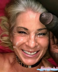 I'm happiest when I'm covered in cum photo
