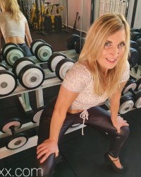 Gym shoot photo