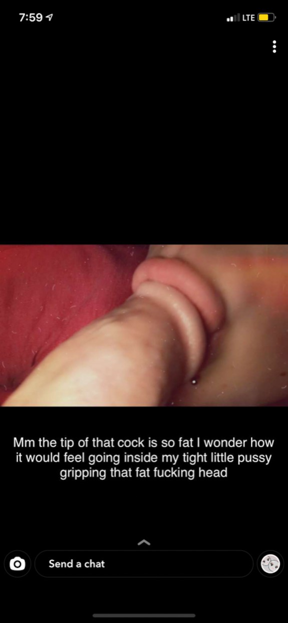 Getting my cock sucked on Snapchat