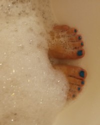 Foot fetish photo