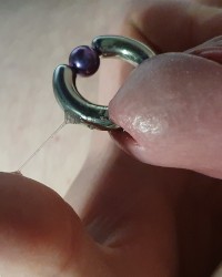 Before & After Locking In Chastity photo