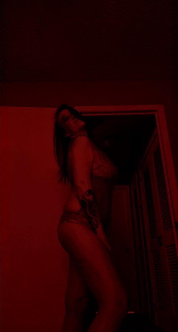 Confidence tattoo lady!! photo