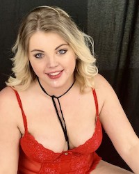 Hot Blonde with CUM on her face (May contest Video completion shots ) photo