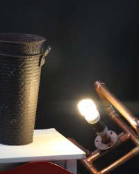Copper Pipe Light photo