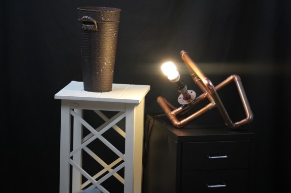 Copper Pipe Light