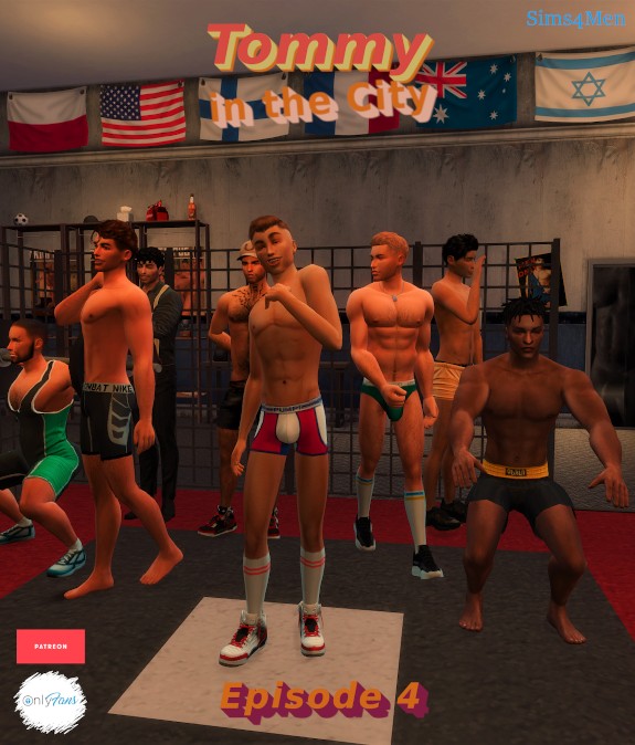 Hot models from Sims4Men 3D - see videos with those guys!