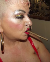 WHORE WHO LOVES TAKING IT UP THE ARSE photo