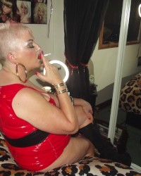 WHORE WHO LOVES TAKING IT UP THE ARSE photo